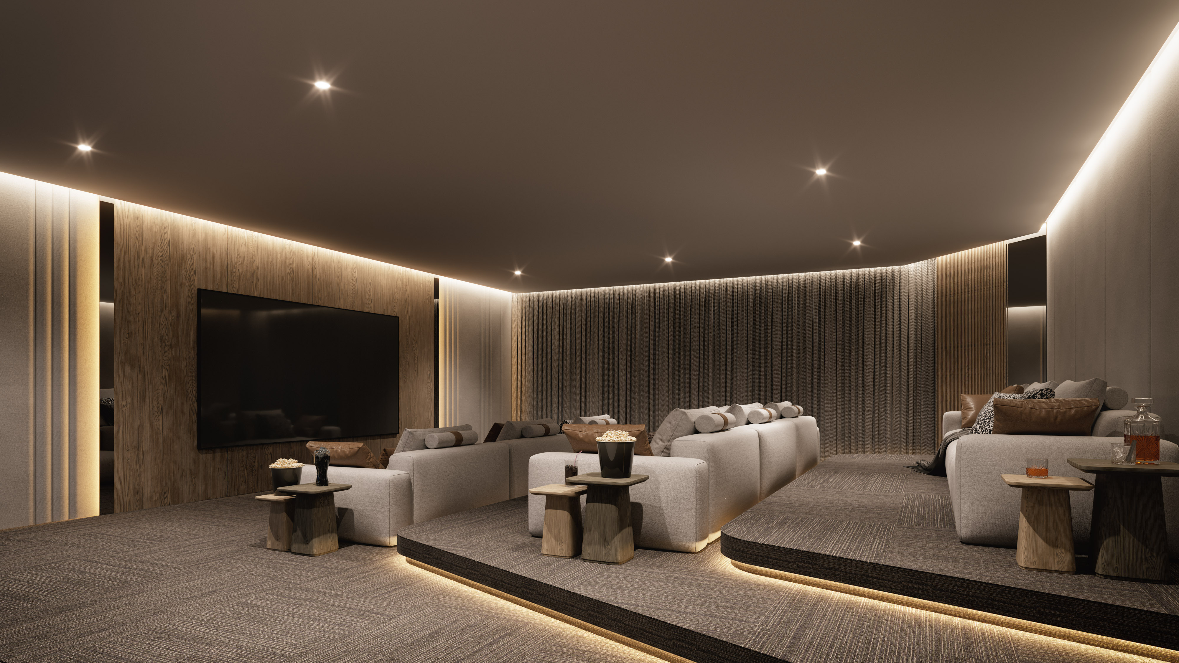 Private cinema room